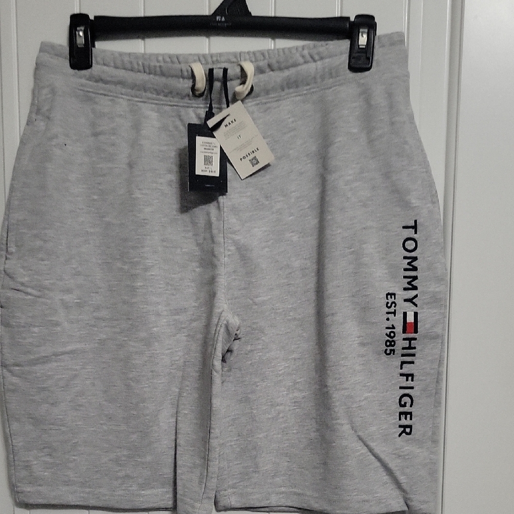Tommy Hilfiger Heather Gray Athletic Shorts